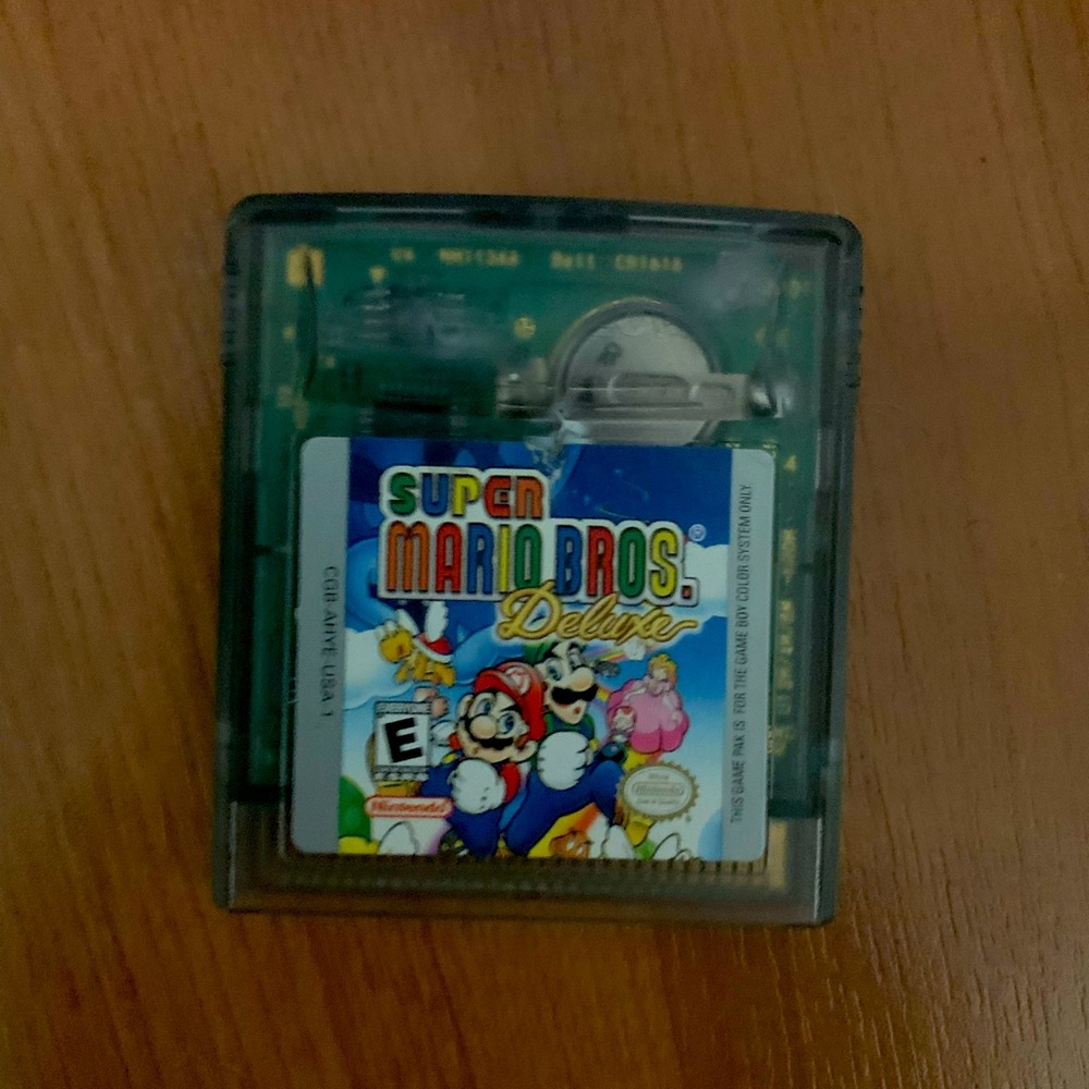 Super Mario Bros deluxe for Game boy color